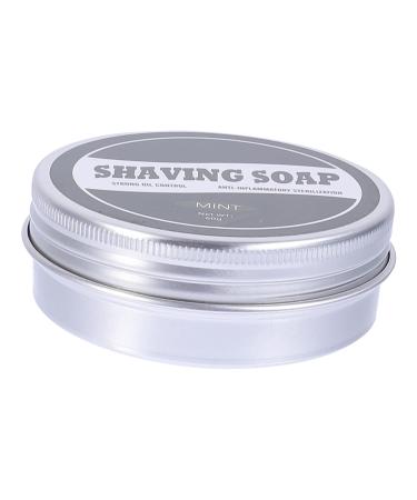 Stirling Shave Soap 1pc Shaving Soap Cleaning Kits Sandalwood Shaving Cream Face Care Kit Shave Cream for Men Beard Removal Kit for Men Washing Soap Skin Care Soap Cleaning Soap 1 Count (Pack of 1) Green