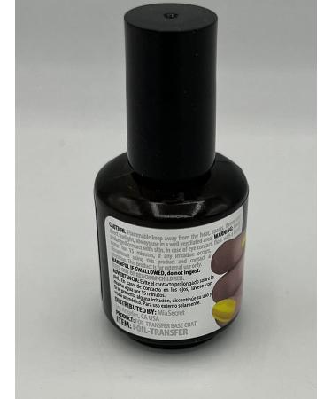 Mia Secret Air Dry Foil Transfer Base Coat - 0.5 Floz | Professional Formula - Buy Online on SooperMarket.com