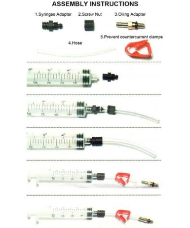 CYCEARTH Bike Bicycle DOT Oil Bleed Kit Tool for Avid Disc Brake - Elixir, Juicy, SRAM, Formula - Buy Online on SooperMarket.com
