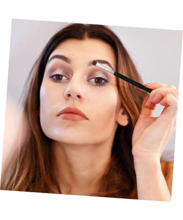 Baluue 30 Pcs Flat Eyebrow Brush Eyeliner Makeup Brush Flat Eyeliner Brush Eye Brush Artificial Fiber Black - Buy Online on SooperMarket.com