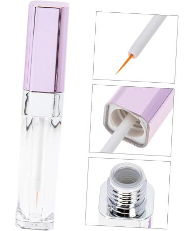 CANIGHT 6pcs Empty Eyelashes Mini Containers Lash Containers Eyeliner Tube with Applicator Makeup Purple Abs - Buy Online on SooperMarket.com