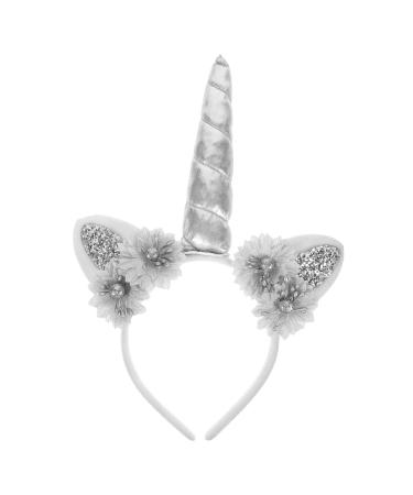 GALPADA Headwear Accessory Birthday Party Supplies Headband for Unicorn Birthday Decorations for Fancy Dress Decor Girl Headband Horns Headband Christmas Headband Unicorn Horn