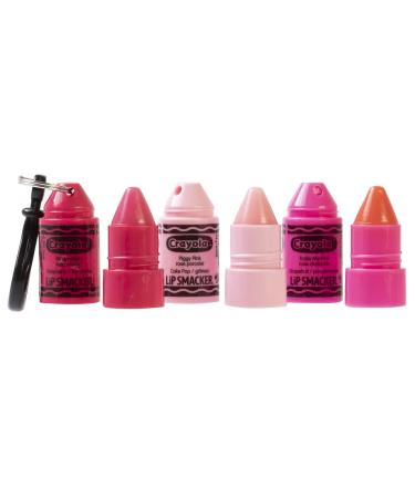 Lip Smacker Crayola Crayon Stackable Flavored Clear Balm Pink Pinks 0.03 Ounce - Raspberry, Grapefruit, Cake pop - 3 Count - Buy Online on SooperMarket.com