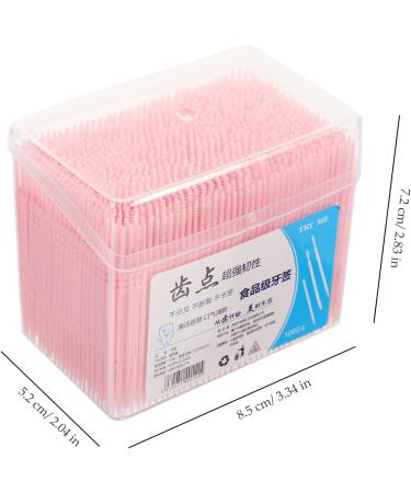 FOMIYES 1000pcs Disposable Double-Head Toothpicks - Interdental Floss for Oral Care | International Shipping Available - Buy Online on SooperMarket.com