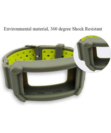 Veczom Replacement Band for Samsung Gear Fit2 Pro/ Fit2 - Colorful Silicone Sport Strap with Protect Case | Compatible with SM-R360 R365 Fitness Smart Watch - Buy Online on SooperMarket.com