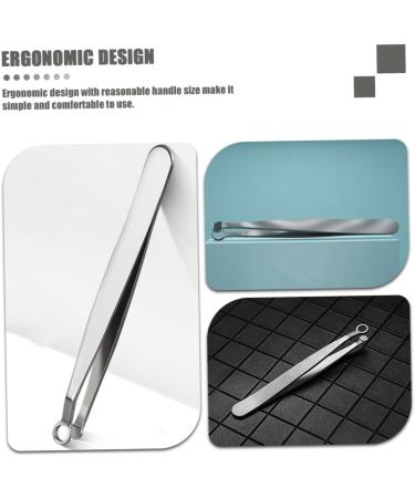 Buy Hemoton Portable Stainless Steel Nose Hair Trimmer Set - Push Type Tweezers Remover - International Shipping - Buy Online on SooperMarket.com