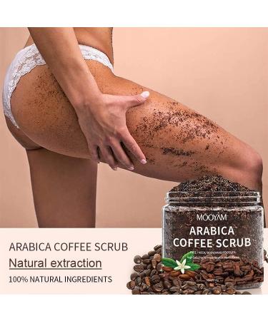 Coconut Coffee Scrub & Wash Exfoliator Body Coffee Scrub Body Exfoliator Scrub Exfoliating Body Scrub Exfoliating Softening & Nourishing All Skin Types-250g - Buy Online on SooperMarket.com