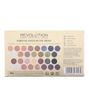 Buy Makeup Revolution Fortune Favours The Brave Eyeshadow Palette - 16g | International Shipping Available - Buy Online on SooperMarket.com