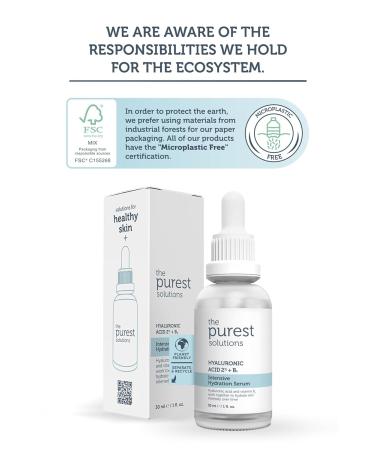 Intensive Hydration Serum with Hyaluronic Acid 2% & B5 | Anti-Aging Moisturizer for All Skin Types | Vegan & Cruelty Free | Eco-Friendly | 1 fl. oz - Buy Online on SooperMarket.com