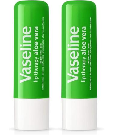 Unilever Vaseline Lip Therapy Aloe Care 2x4.8g 2 count - Buy Online on SooperMarket.com