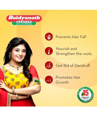 Buy Baaidyanath Mahabhringraj Tel 200 ml - Premium Ayurvedic Hair Oil for Strong Hair Growth - International Shipping Available - Buy Online on SooperMarket.com