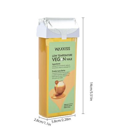Buy Wachtrone Soft Wax Cartridge | Handwax Hair Removal Cream - Mild Texture Low Melting Point & Fragrant - Perfect for Arms Back Legs & Armpits - Buy Online on SooperMarket.com