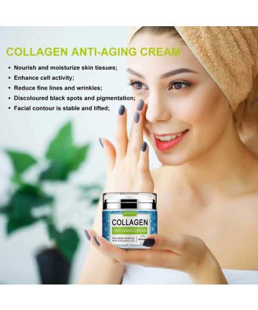 ENVISHA Collagen Hyaluronic Acid Anti-Wrinkle Cream - Smooth Skin Reduce Fine Lines & Wrinkles Anti-Aging Day & Night Cream (1.7 Floz) - Shop Internationally - Buy Online on SooperMarket.com