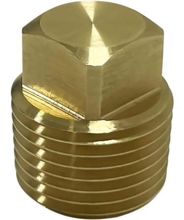 Clink 1/2 NPT Solid Brass Boat Hull Drain Plugs - 2 Pack Spare Garboard Plugs - Buy Online on SooperMarket.com