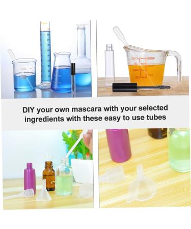 CANIGHT 2 Sets Mascara Tube Eyelash Wand Tube Eye Gloss Tube Empty Eyeliner Tubes Clear Bottle Plastic - Buy Online on SooperMarket.com