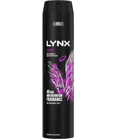 Lynx 12 Hour Refreshing Excite Shower Gel 500 with Lynx 48 Hour Excite Body Spray 250ml Leaving you smelling great Dermatologically Tested Keep Smelling Irresistible! - Buy Online on SooperMarket.com