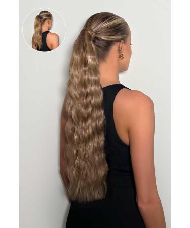 Luxury Gold 22'' 120g Human Hair Pony -18/24 Caramel Blonde - Buy Online on SooperMarket.com