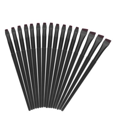 Mikinona 16pcs Eyeliner Brush Makeup Brush Eye Brush for Eyeliner Makeup Eye Brush The Brush Flat Head