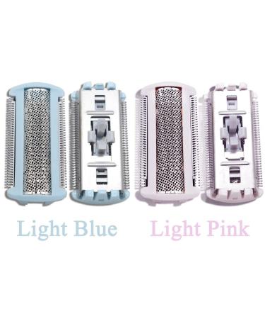 Replacement Head for Philips SatinShave BRL140 BRL130 - Pink | Wet & Dry Ladyshave Foil and Blade Cutter - Philips Trimmer Razor - Buy Online on SooperMarket.com