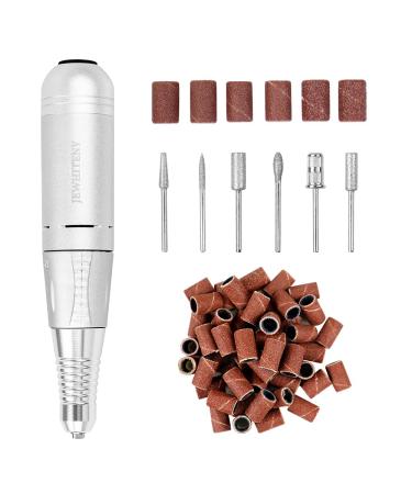 Professional 35000 RPM Portable Electric Nail Drill Machine Kit for Manicure and Pedicure | Includes Sanding Bands for Acrylic Gel Nails - 1 Count - Buy Online on SooperMarket.com