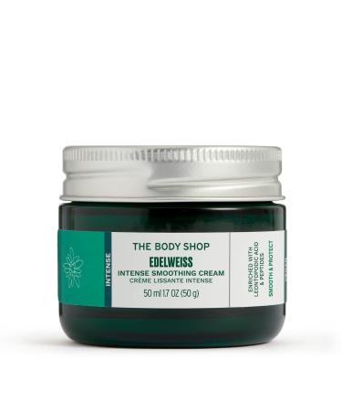 The Body Shop Edelweiss Intense Smoothing Cream Nourishing Day Cream Moisturizes and Hydrates Skin Vegan 50ml