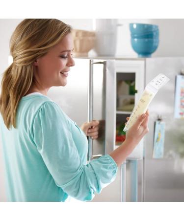 Philips Avent Breast Milk Storage Bags 180ml - Pre-Sterilized 25 Pack | Ideal for Freezing & Storing Breast Milk - Buy Online on SooperMarket.com