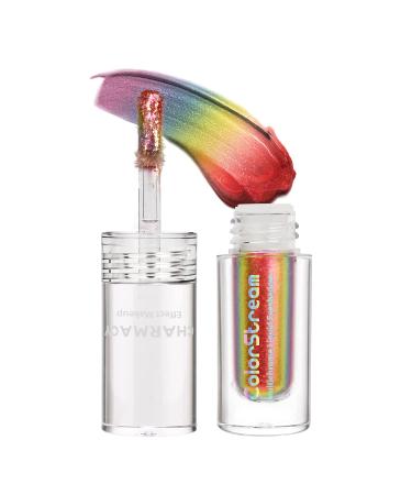 CHARMACY Liquid Chameleon Eyeshadow  Multi-Dimensional Eye Looks  Highly Pigment  Long-lasting With No Crease  Multichrome Eyeshadow Liquid Metallic Eye Makeup  1.6g (07)