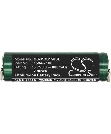 PRUVA Battery for Moser ChromStyle 1584 | 800mAh Replacement P/N: 1584-7100 - International Shipping Available - Buy Online on SooperMarket.com