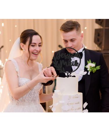 Personalized Natural Wood Cake Topper - Custom Name Decoration in Birch Multiplex - Perfect for Any Occasion - Buy Online on SooperMarket.com
