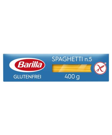 Barilla pasta pasta gluten -free spaghetti made of delicious corn and rice - perfect for people with celiac disease or gluten intolerance (12 x 400 g)