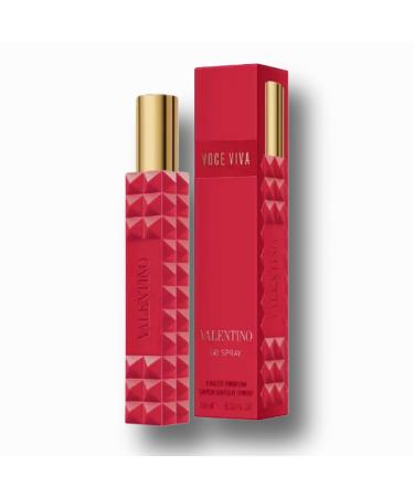Valentino Voce Viva Eau de Parfum Spray for Women 0.33 Ounce/ 10 ml 0.33 Fl Oz (Pack of 1)