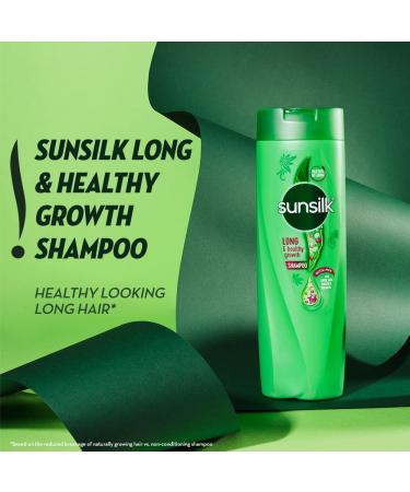 Sunsilk Long And Healthy Growth Shampoo 360ml | Boost Hair Growth | International Shipping - Buy Online on SooperMarket.com