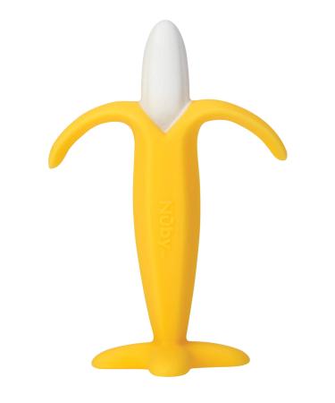 Nuby Soothing Banana Teether  Yellow   5 Inch (Pack of 1) Banana 5 Inch (Pack of 1)