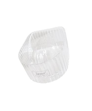 BEALIFE Nail Soaking Bowl Professional Manicure Tool for Home Salon Nail SPA Girls Clear