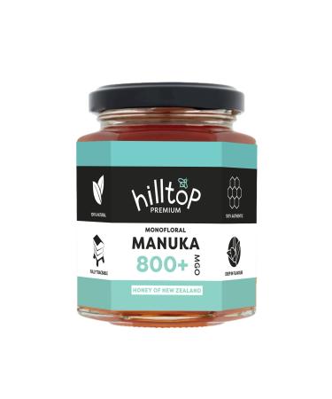 Hilltop Honey - Manuka MGO 800+ - Monofloral - New Zealand - 225g 800MGO