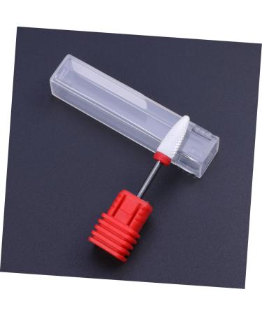 minkissy Nail Accessories Nail Tools Electrical Tools Electric Tool Nails Drill Bits Power Tools Nail Drill Bits Manicure Grinding Head medium Red - Buy Online on SooperMarket.com