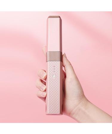 Portable Cordless Hair Straightener & Curling Iron - Fast Heating & Rechargeable Ideal for Travel Pink - Buy Online on SooperMarket.com