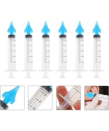 Ear Wax Removal Kit - Practical Home Ear Irrigation System with Flusher, Cleaner Syringe & Tips - Ideal for Adults & Salon Use - White - Buy Online on SooperMarket.com