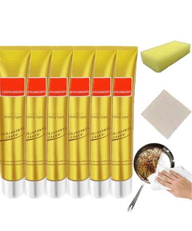 2022 New Metal Polishing Paste Ultimate Metal Polish Cream Fixini All Metal Polish Cream LONGLUAN Multifunction Rust Remover for Stainless Steel/Aluminum/Brass/Copper/Gold (6)