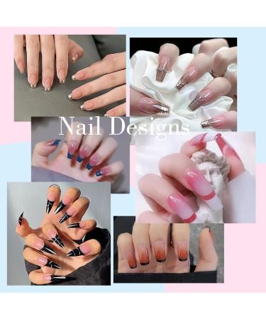 French Nail Stickers 960pcs | 20 Sheets Self-Adhesive French Manicure Tip Stickers - DIY Nail Art Accessory - Buy Online on SooperMarket.com