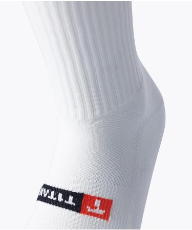 T1TAN Grip Socks - Ideal Non-Slip Socks for Men Women & Kids | Size 35-38 | White | Shop Vibrant Colors Now! - Buy Online on SooperMarket.com