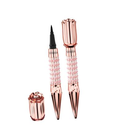 Healeved 2pcs Liquid Eyeliner Makeup Eyeliner Girl Eyeliner Suction Cup Pencil Holder Cosmetics Plastic