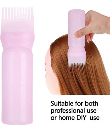 ANGGREK Hair Dyeing Bottle with Comb - Pink | Hair Color Applicator Tool - Buy Online on SooperMarket.com