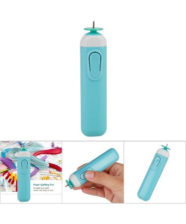 Electric Quilling Pen - Blue - Automated Paper Volume Rolling Tool - Buy Online on SooperMarket.com