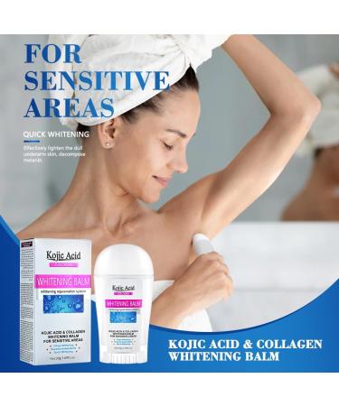 Kojic Acid Skin Whitening Cream for Body Underarm Cream Lightening Cream for Intimate Areas and Bleaching for Body Underarms Armpit Knees Legs and Inner Thigh Cream Anal Lightening Cream - Buy Online on SooperMarket.com
