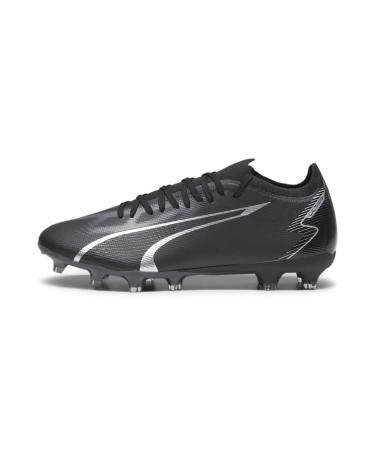 PUMA Men's Ultra Match Fg/Ag Football Shoe 43 EU Puma Black Asphalt