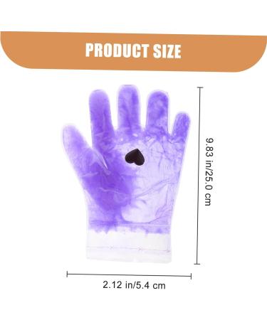 HAPINARY 1 Pair Hand Wax Set Foot Wax Set Wax Bag Moisturizing Hand Gloves Spa Gloves Wax Warming Cover Pebble Slippers Hand Feet Wax Cover Hydrating Hand Gloves Heating Lid Whitening 25x5.4x0.8cm - Buy Online on SooperMarket.com