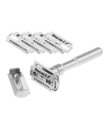 Adjustable Safety Razor Zinc Alloy Classic with 5 To The