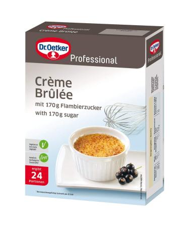 Dr. Oetker Professional Cr me Br l e dry mix in 0.45 kg pack with flamb sugar