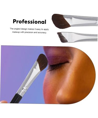 Baluue 4 Pcs Eyeliner Brush Concealer Brush under Eye Brow Brushes for Eyebrows Eye Makeup Wood - Buy Online on SooperMarket.com